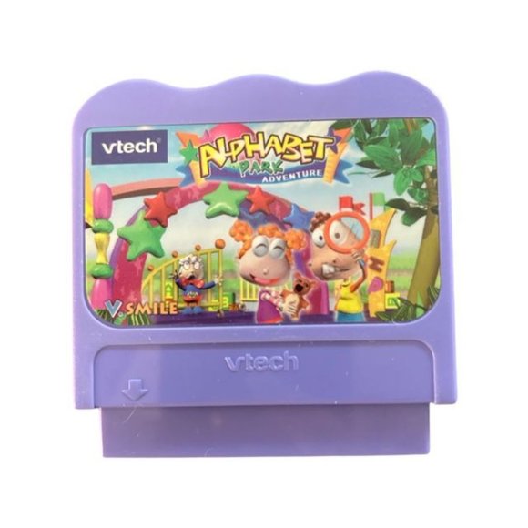 VTech VSmile Alphabet Park Adventure & Zayzoo An Earth Adventure Games Set of 2 - Picture 10 of 15